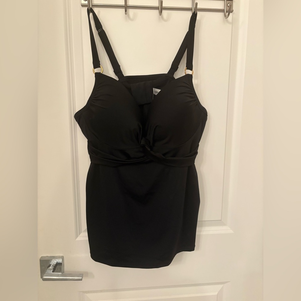Lane Bryant Underwire Tankini Top 38DD 1X - New with Tags